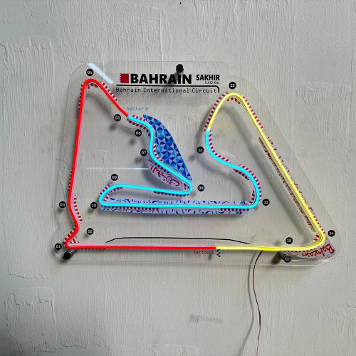 Bahrain International Neon Circuit Race Track