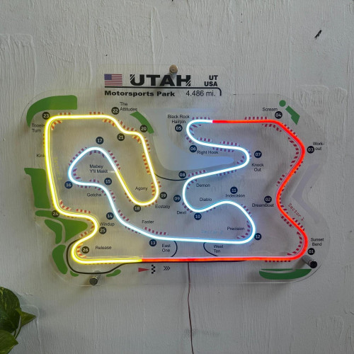 Utah (Miller)Motorsports Campus Park Neon Circuit Race Track