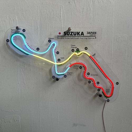 Suzuka International Racing Course Neon Circuit Race Track